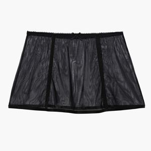 Savage x fenty neon nights half slip-black caviar